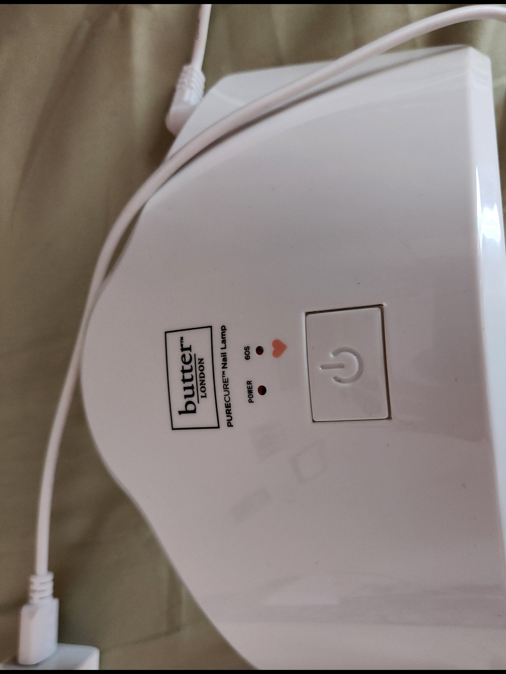 butter LONDON White LED Nail Lamp